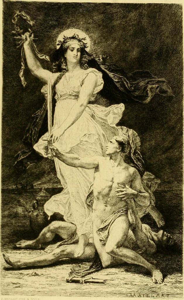 An illustration from Gazette des beaux-arts, 1859, leaf 531