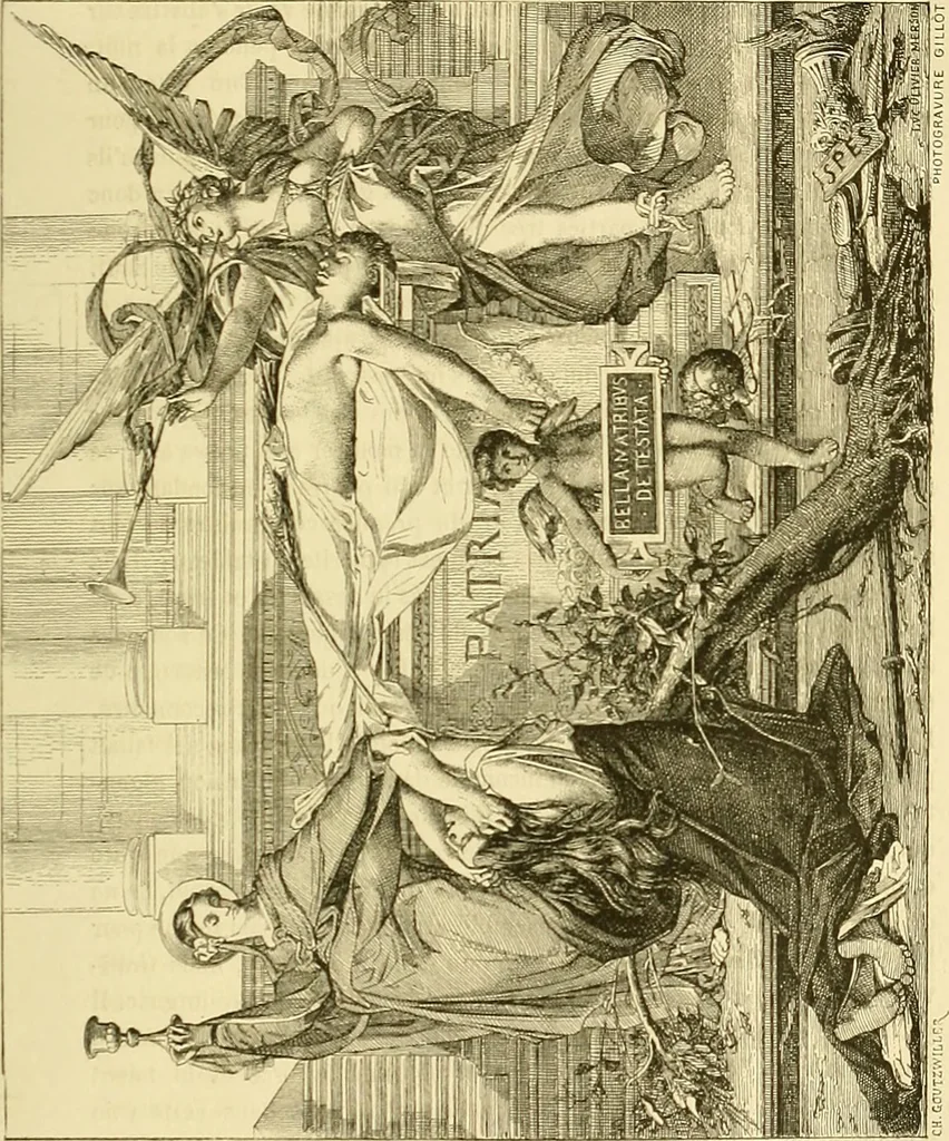An illustration from Gazette des beaux-arts, 1859, leaf 535