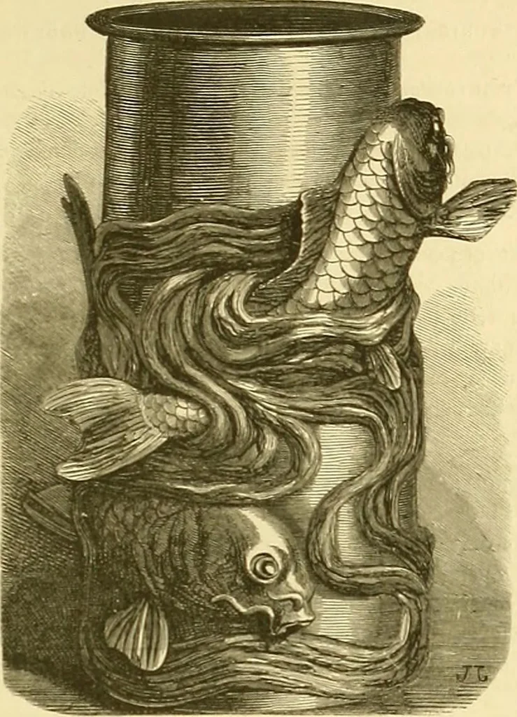 An illustration from Gazette des beaux-arts, 1859, leaf 607