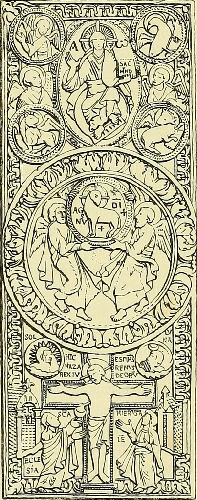 An illustration from Gazette des beaux-arts, 1859, leaf 92