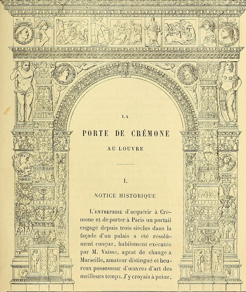 An illustration from Gazette des beaux-arts, 1859, leaf 331