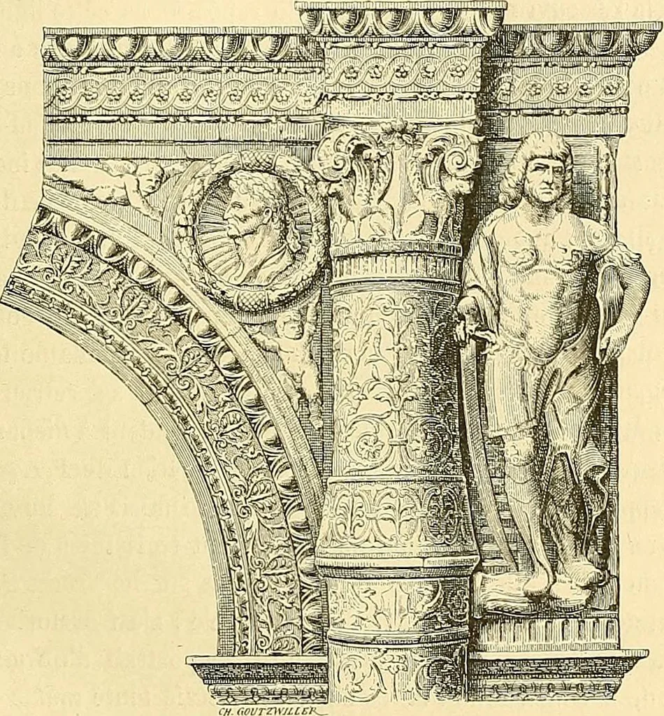 An illustration from Gazette des beaux-arts, 1859, leaf 345