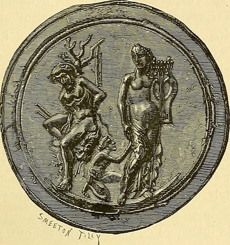 An illustration from Gazette des beaux-arts, 1859, leaf 349