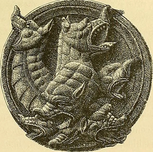 An illustration from Gazette des beaux-arts, 1859, leaf 353