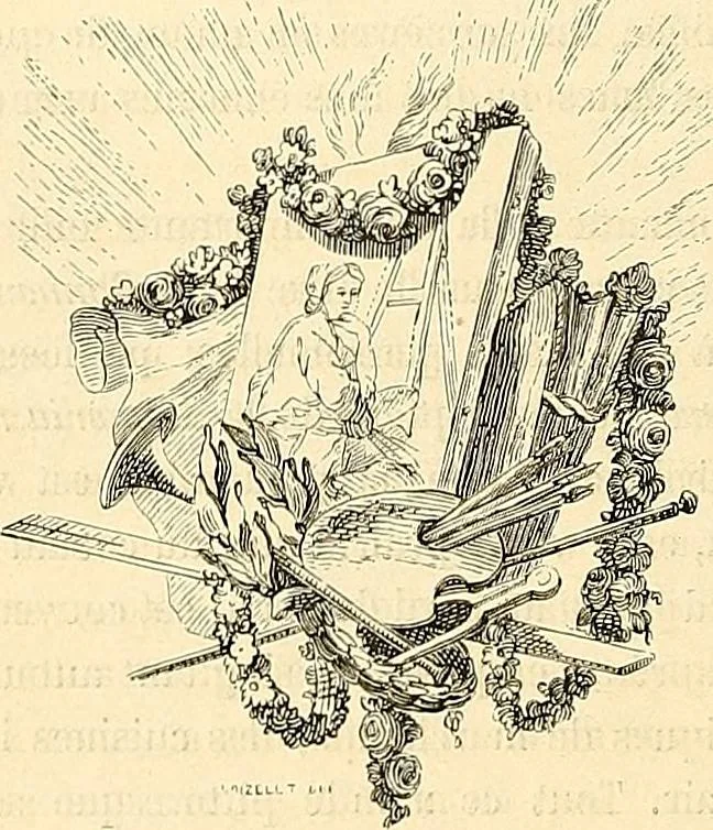An illustration from Gazette des beaux-arts, 1859, leaf 364