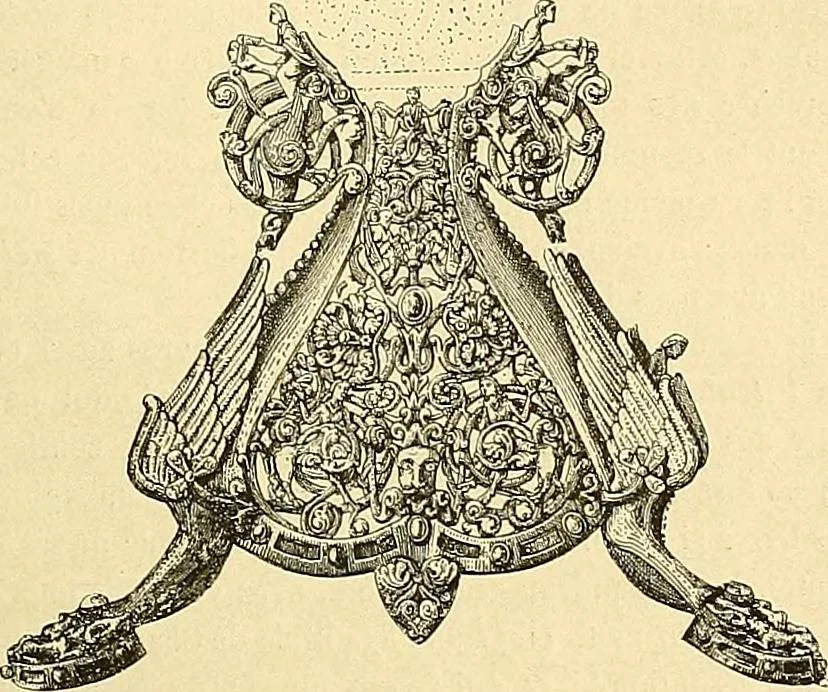 An illustration from Gazette des beaux-arts, 1859, leaf 423
