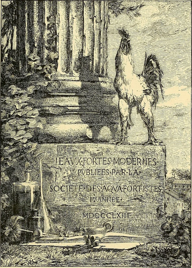 An illustration from Gazette des beaux-arts, 1859, leaf 503