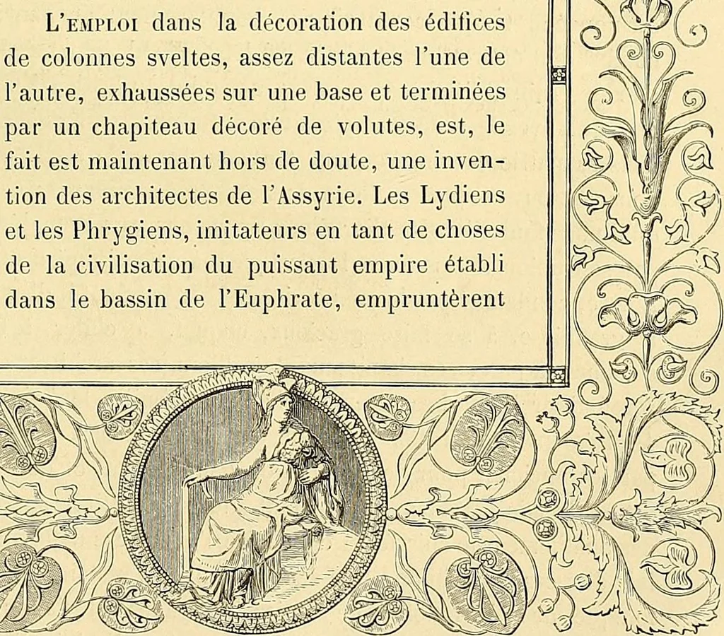 An illustration from Gazette des beaux-arts, 1859, leaf 533