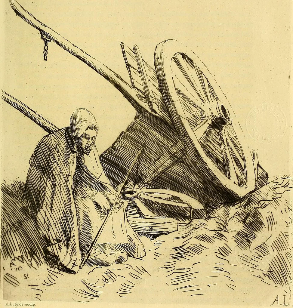 An illustration from Gazette des beaux-arts, 1859, leaf 611