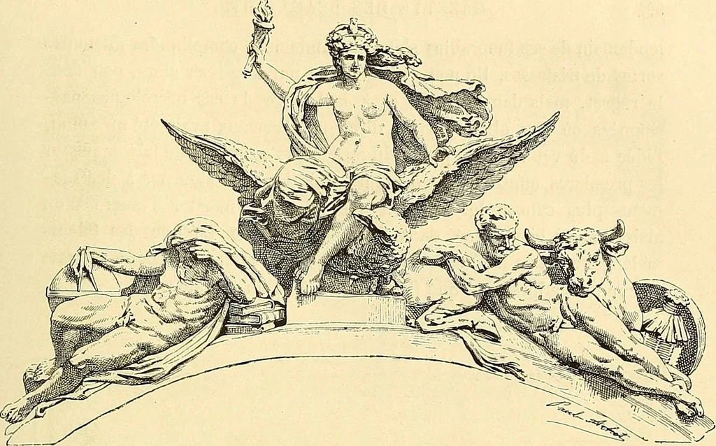 An illustration from Gazette des beaux-arts, 1859, leaf 639