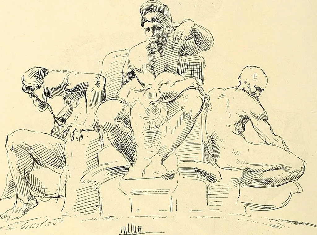 An illustration from Gazette des beaux-arts, 1859, leaf 660
