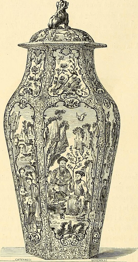 An illustration from Gazette des beaux-arts, 1859, leaf 690