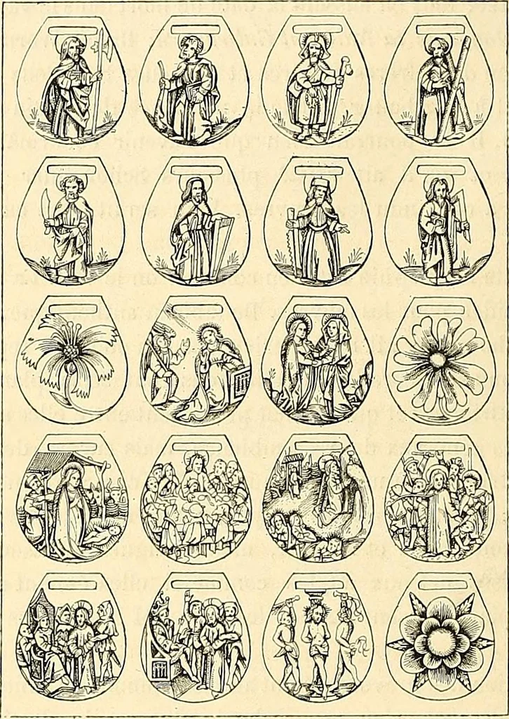 An illustration from Gazette des beaux-arts, 1859, leaf 698