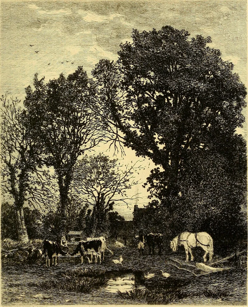 An illustration from Gazette des beaux-arts, 1859, leaf 795