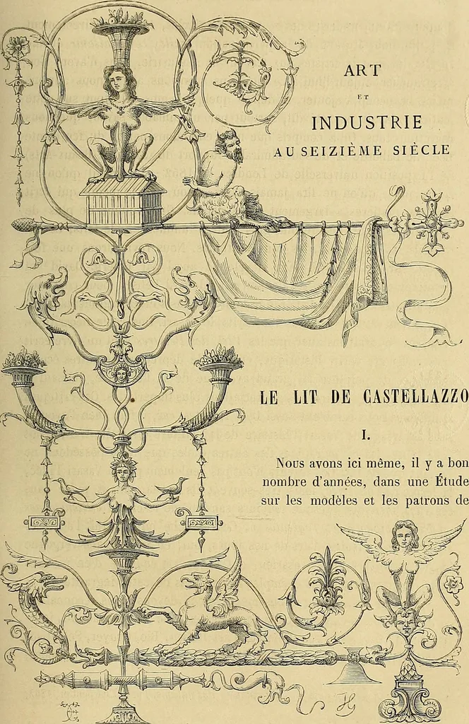 An illustration from Gazette des beaux-arts, 1859, leaf 109