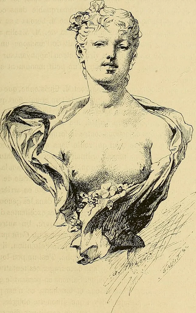 An illustration from Gazette des beaux-arts, 1859, leaf 141