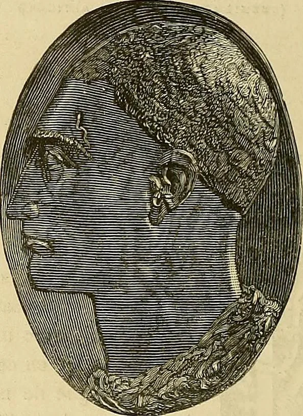 An illustration from Gazette des beaux-arts, 1859, leaf 552