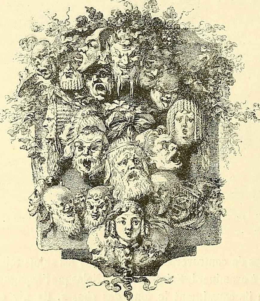 An illustration from Gazette des beaux-arts, 1859, leaf 196