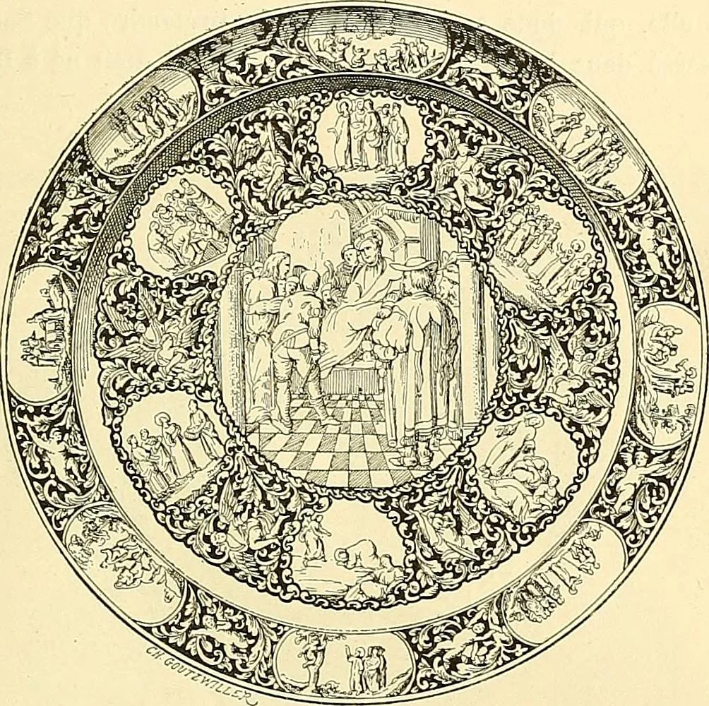 An illustration from Gazette des beaux-arts, 1859, leaf 251