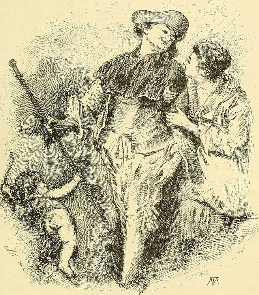 An illustration from Gazette des beaux-arts, 1859, leaf 307