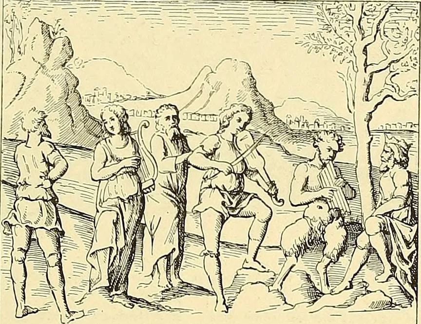 An illustration from Gazette des beaux-arts, 1859, leaf 423