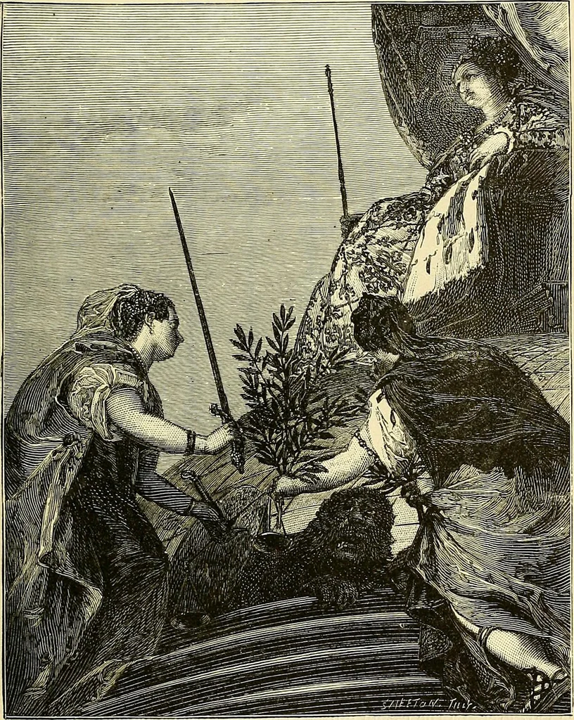 An illustration from Gazette des beaux-arts, 1859, leaf 527
