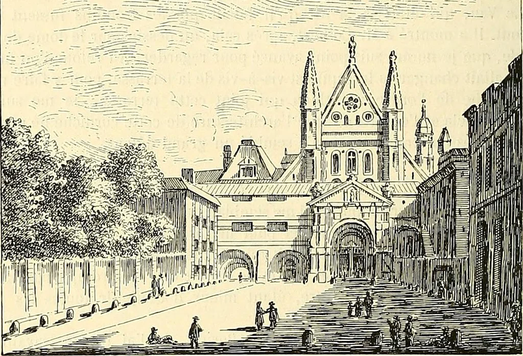 An illustration from Gazette des beaux-arts, 1859, leaf 552