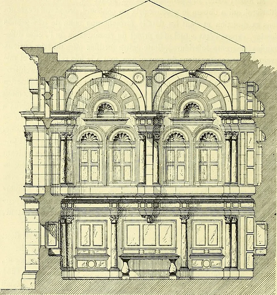 An illustration from Gazette des beaux-arts, 1859, leaf 106