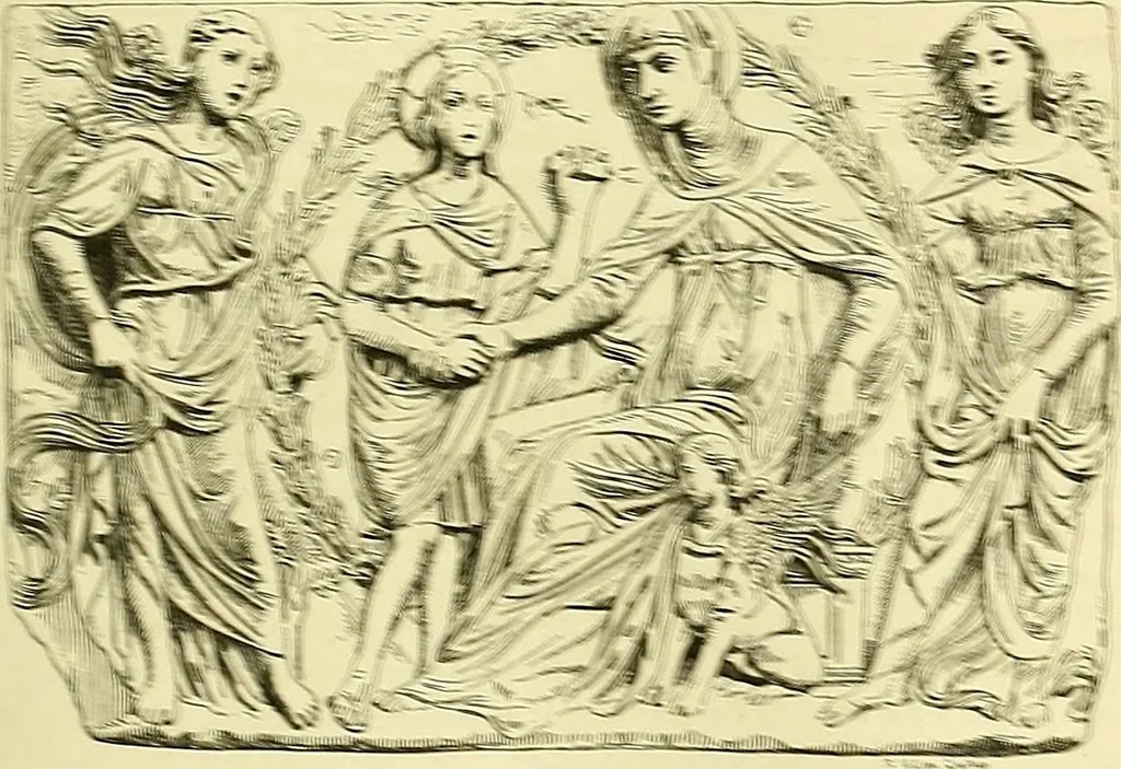 An illustration from Gazette des beaux-arts, 1859, leaf 203