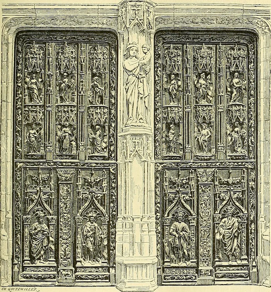 An illustration from Gazette des beaux-arts, 1859, leaf 267