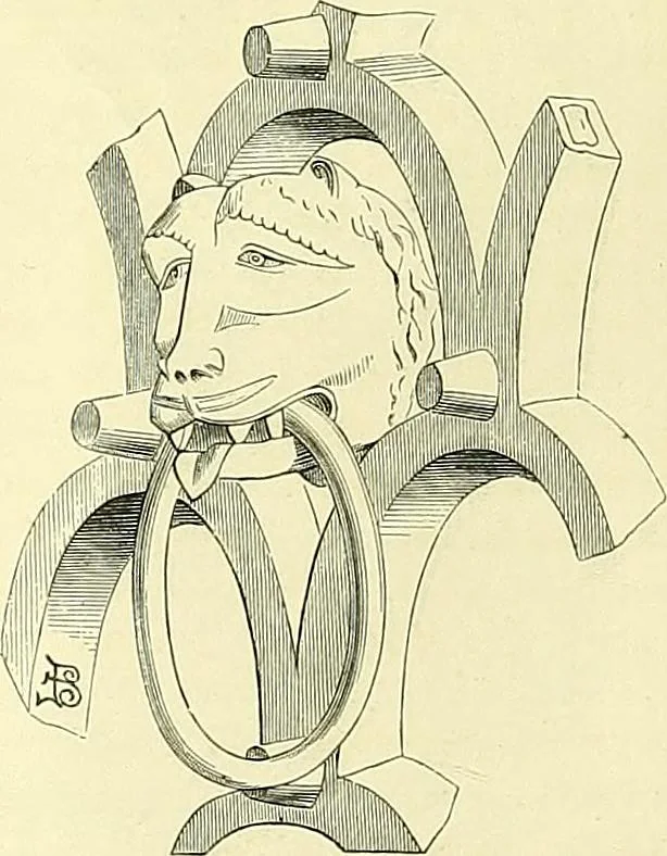 An illustration from Gazette des beaux-arts, 1859, leaf 284