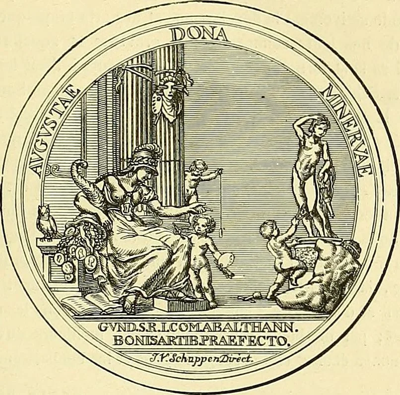 An illustration from Gazette des beaux-arts, 1859, leaf 415