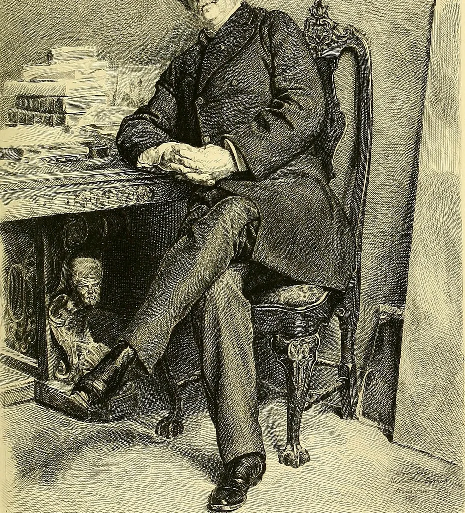 An illustration from Gazette des beaux-arts, 1859, leaf 537