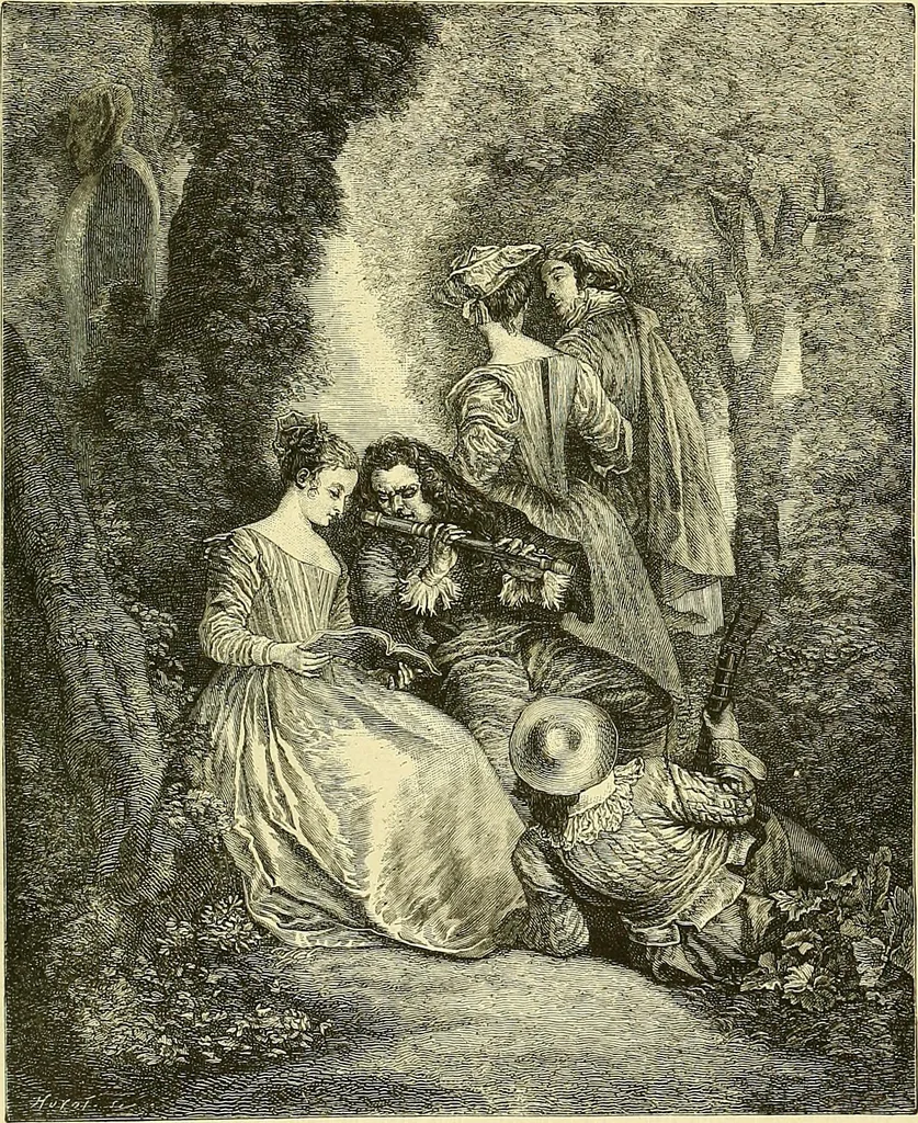 An illustration from Gazette des beaux-arts, 1859, leaf 607