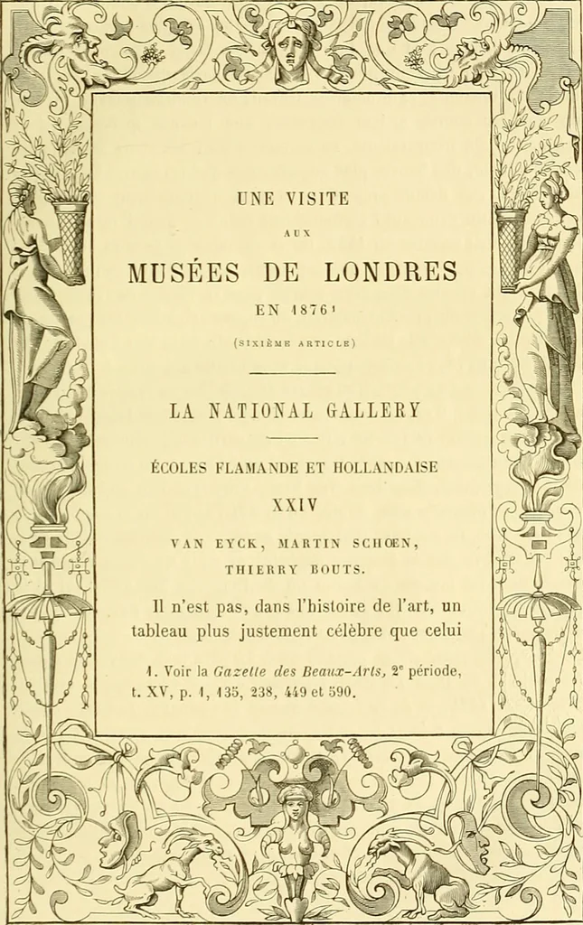 An illustration from Gazette des beaux-arts, 1859, leaf 12