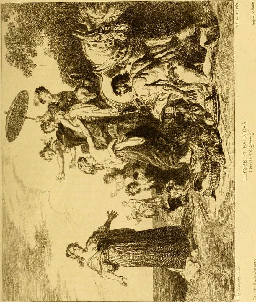 An illustration from Gazette des beaux-arts, 1859, leaf 144