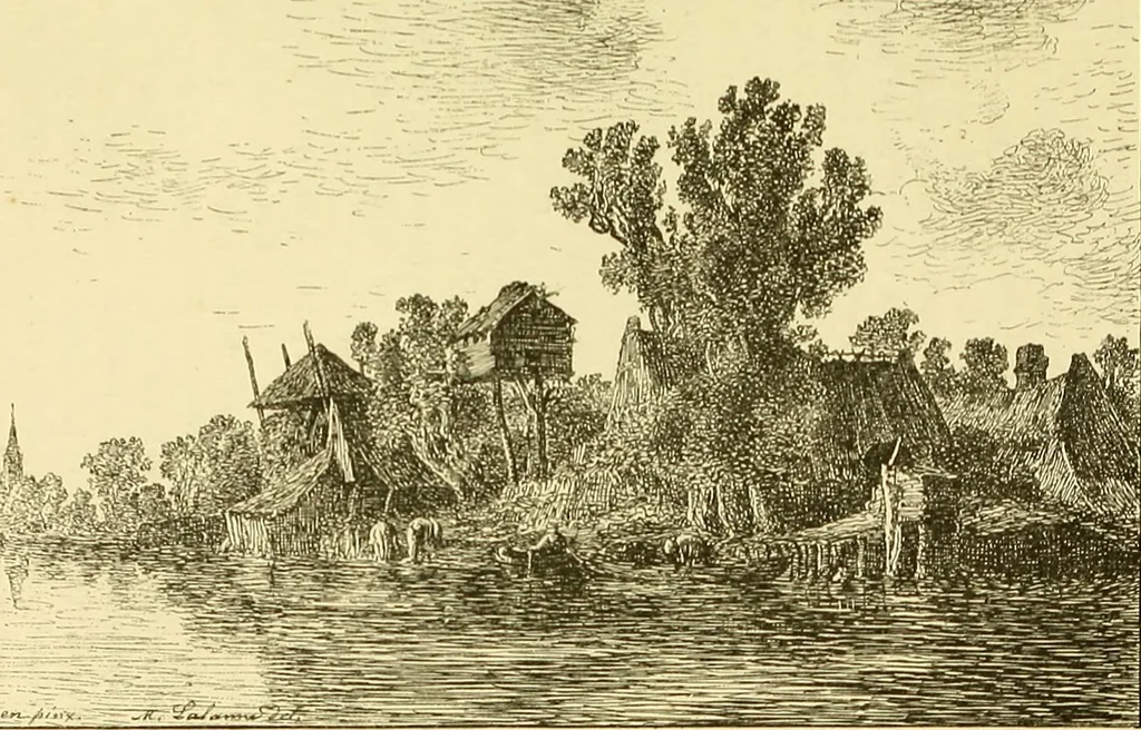 An illustration from Gazette des beaux-arts, 1859, leaf 148