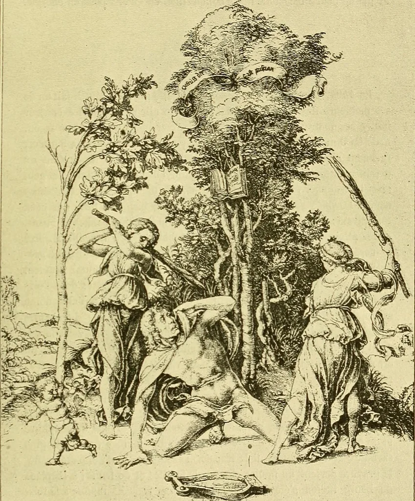 An illustration from Gazette des beaux-arts, 1859, leaf 484