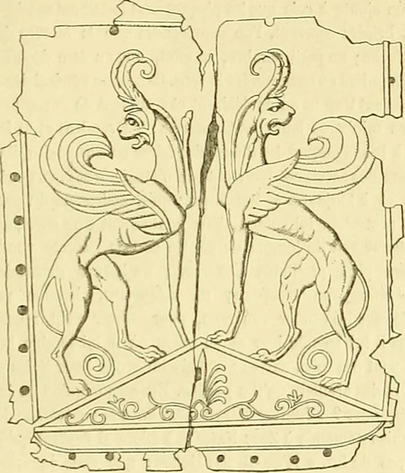 An illustration from Gazette des beaux-arts, 1859, leaf 516