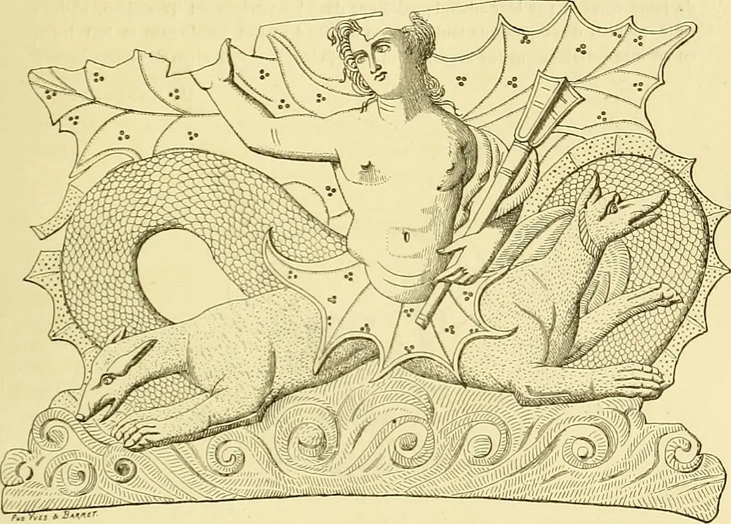 An illustration from Gazette des beaux-arts, 1859, leaf 518