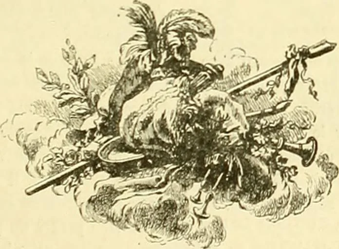An illustration from Gazette des beaux-arts, 1859, leaf 98
