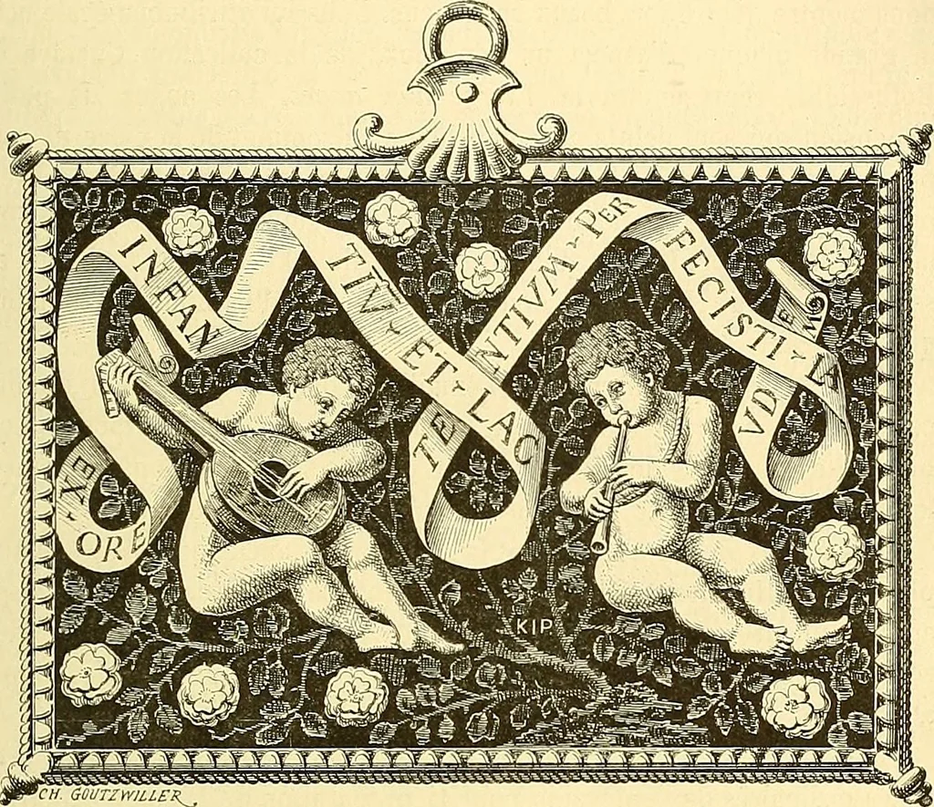An illustration from Gazette des beaux-arts, 1859, leaf 1041