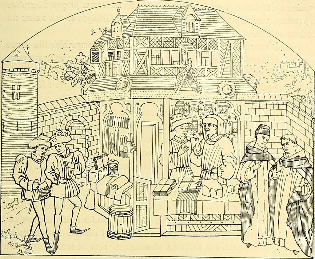 An illustration from Gazette des beaux-arts, 1859, leaf 1055