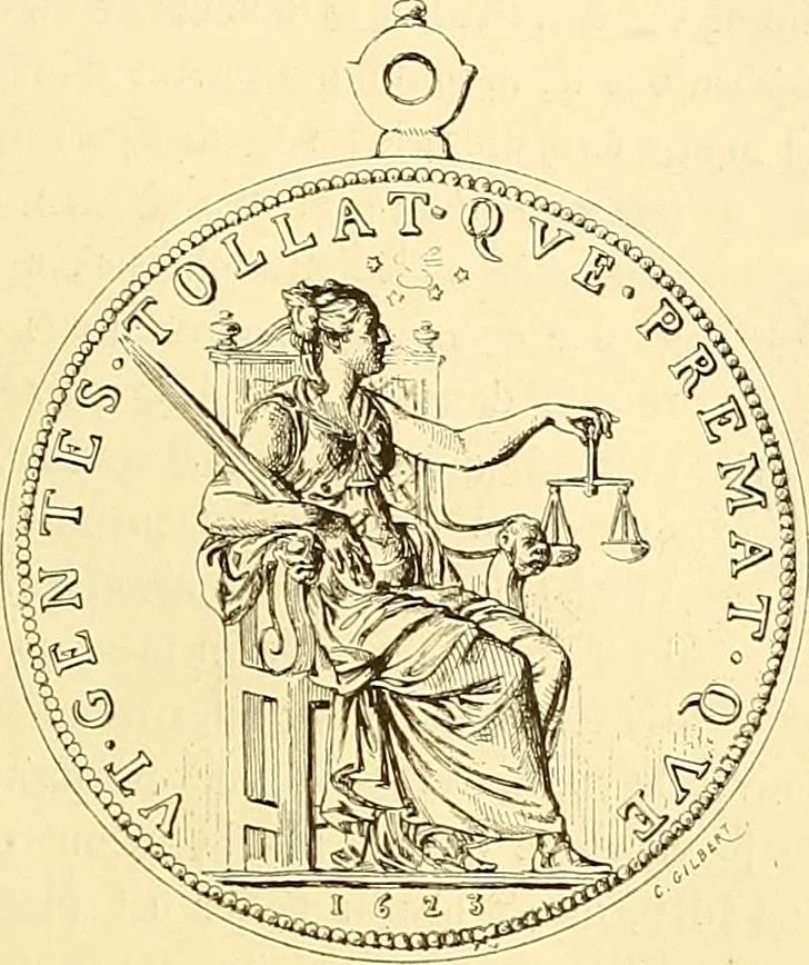 An illustration from Gazette des beaux-arts, 1859, leaf 1117