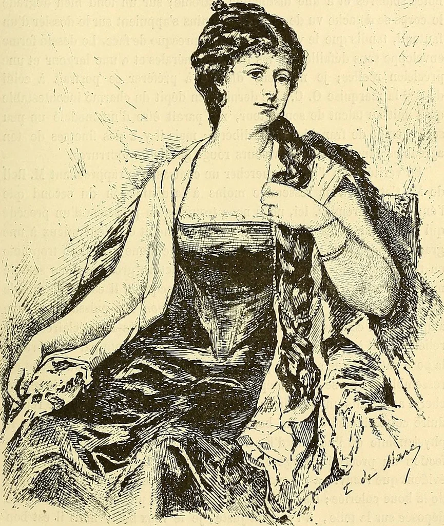 An illustration from Gazette des beaux-arts, 1859, leaf 187