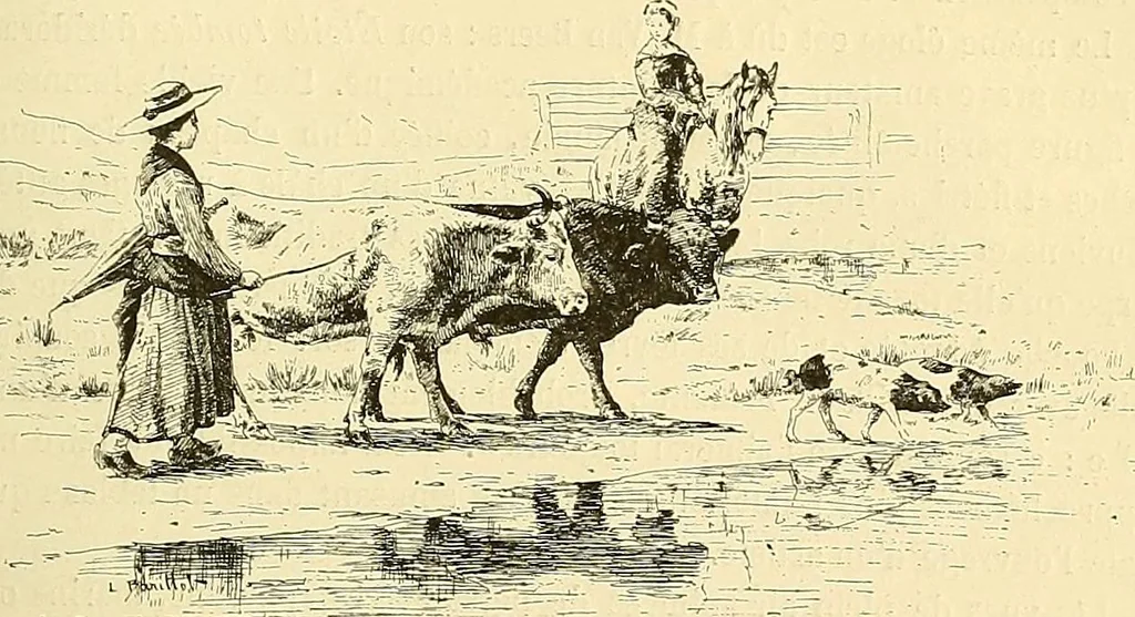 An illustration from Gazette des beaux-arts, 1859, leaf 199