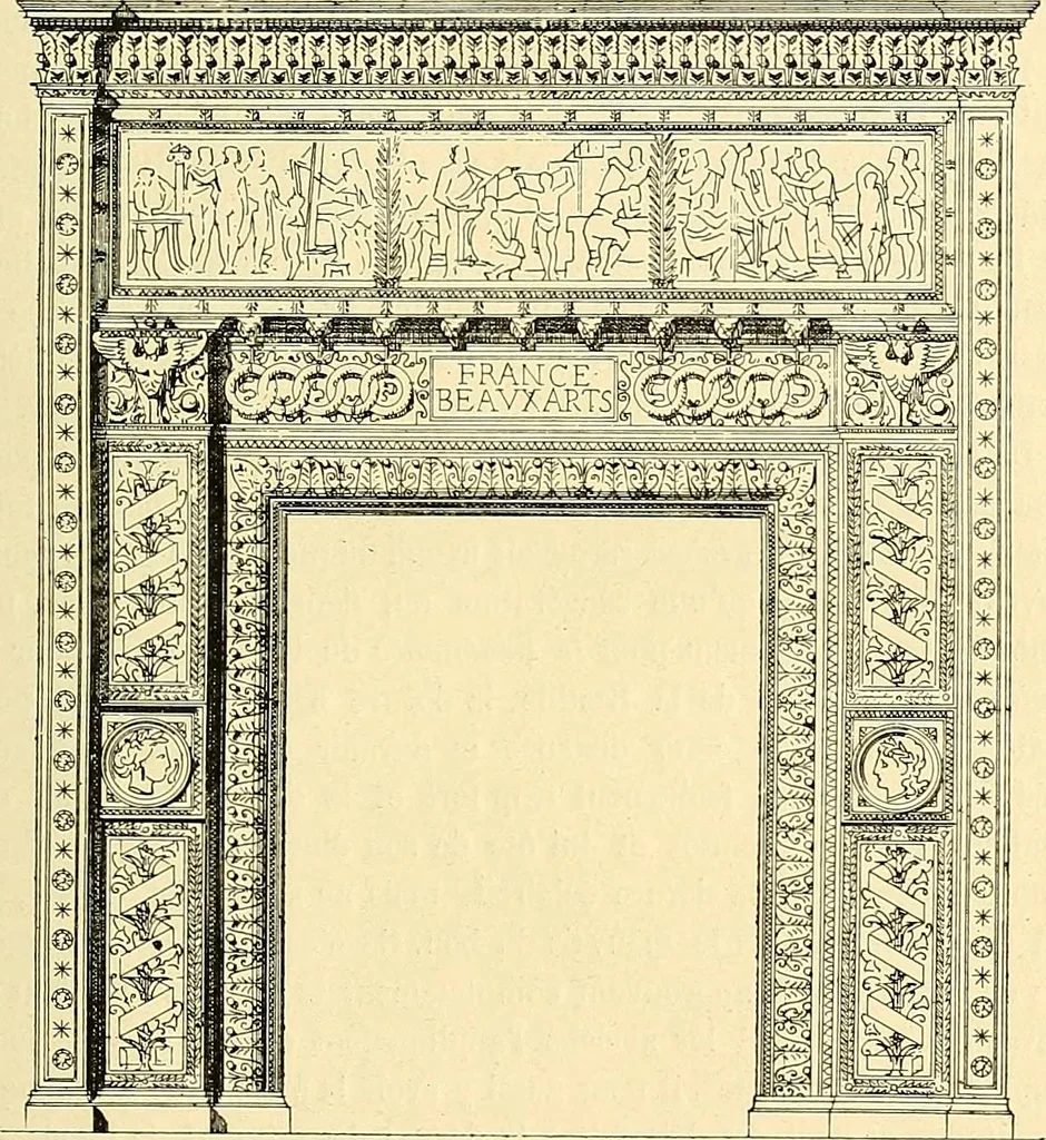 An illustration from Gazette des beaux-arts, 1859, leaf 55