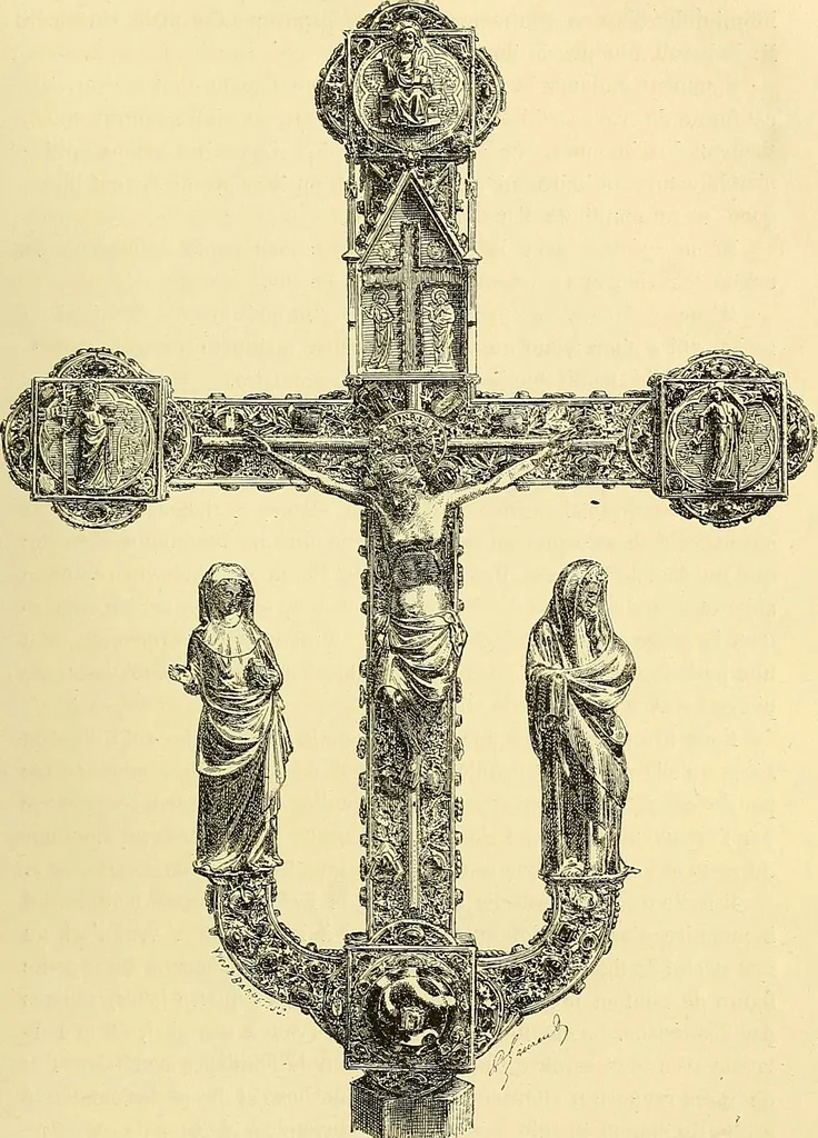 An illustration from Gazette des beaux-arts, 1859, leaf 583