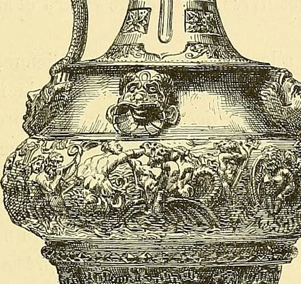 An illustration from Gazette des beaux-arts, 1859, leaf 587