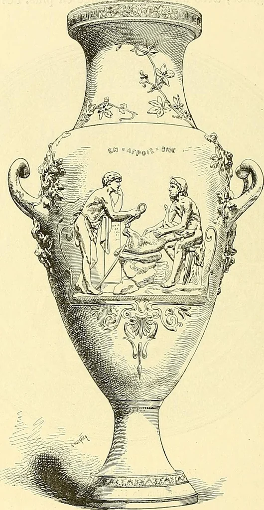 An illustration from Gazette des beaux-arts, 1859, leaf 662